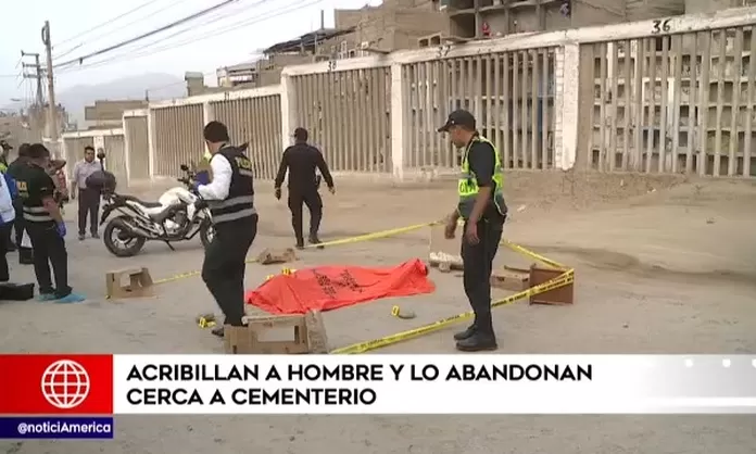 Acribillan A Hombre Y Lo Abandonan Cerca A Cementerio