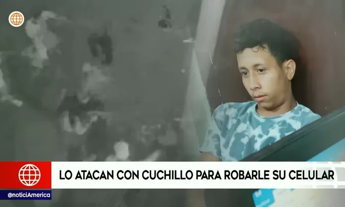 El Agustino Extranjero atacó con un cuchillo a un hombre para robarle