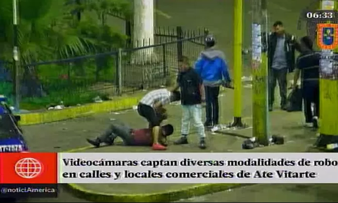 As Operan Delincuentes En Las Calles De Ate Vitarte Am Rica Noticias