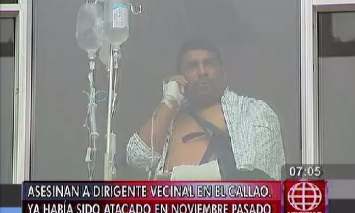 Callao asesinan a dirigente vecinal que sufrió atentado en noviembre