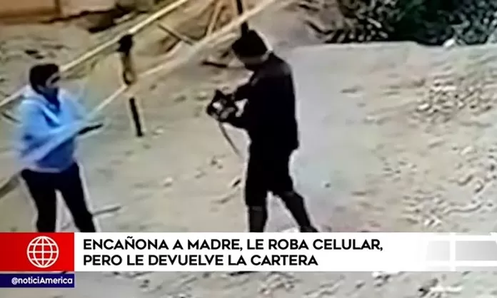 Carabayllo Enca Ona A Madre Le Roba Celular Pero Le Devuelve La