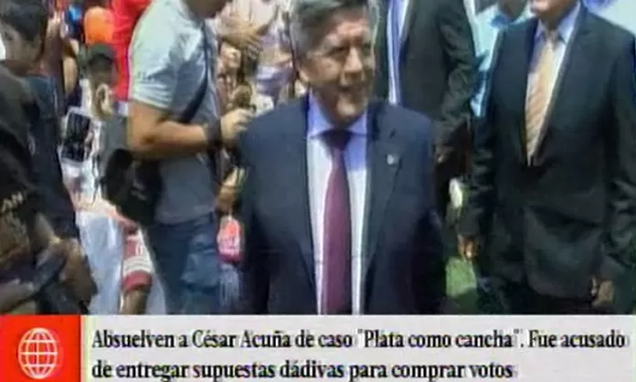 C Sar Acu A Fue Absuelto Por El Poder Judicial Del Caso Plata Como Cancha