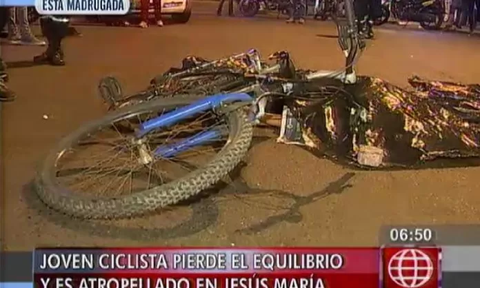 Ciclista Pierde El Equilibrio Y Es Atropellado En Jes S Mar A Am Rica