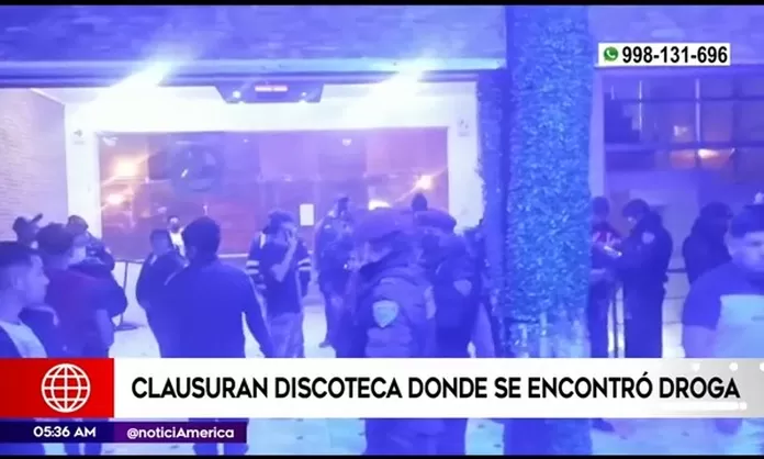 Comas Clausuran Discoteca Donde Se Encontr Droga