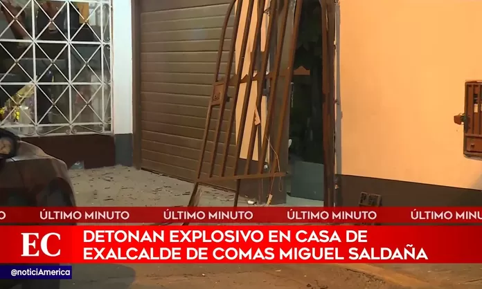 Comas Detonan Explosivo En Casa De Exalcalde