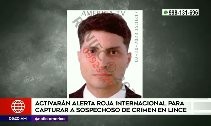 Crimen En Lince Activar N Alerta Roja Internacional Para Capturar A