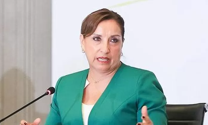 Dina Boluarte Presidenta declaró ante la Fiscalía por las muertes en