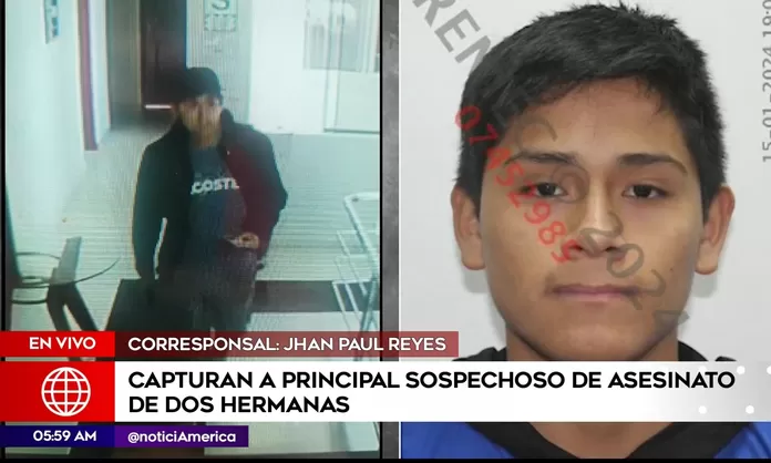 Huacho Capturan A Sospechoso De Asesinato De Hermanas