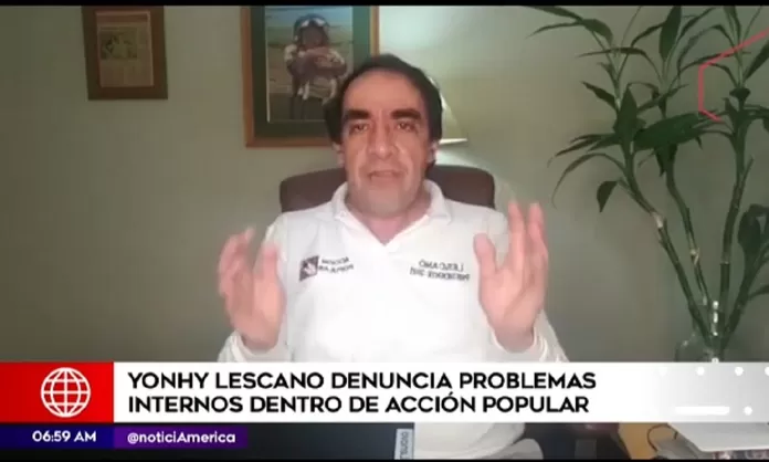 Elecciones Yonhy Lescano Denunci Sabotaje Por Parte De Personas