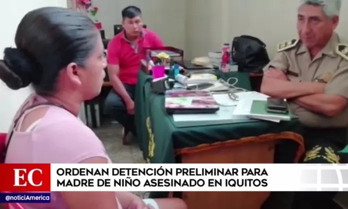 Iquitos madre de niño encontrado muerto es sindicada como la autora