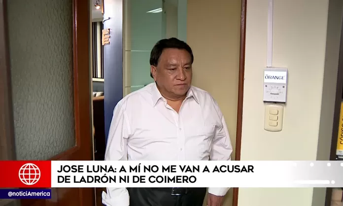 José Luna A mí no me van a acusar de ladrón ni de coimero América