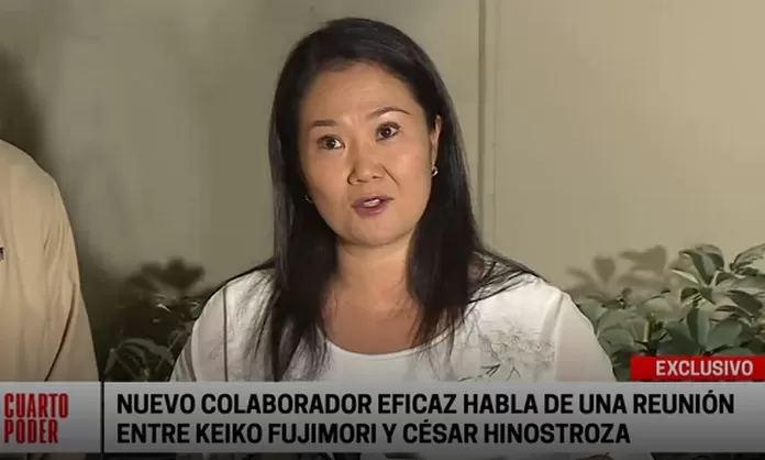 Colaborador eficaz dice que Keiko Fujimori se habría reunido con