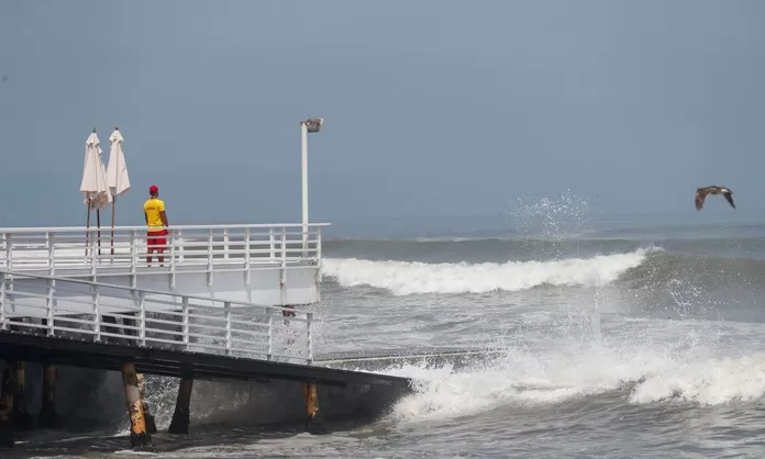 Marina de Guerra alertó oleajes ligeros a moderados hasta la próxima semana