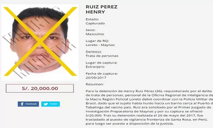 Los M S Buscados Polic A Captur A Sujeto Acusado De Trata De Personas