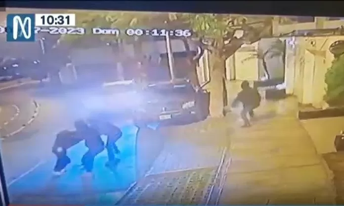 Miraflores Hombre se enfrentó a delincuentes durante violento asalto