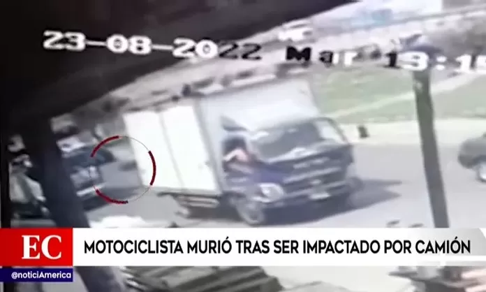 Motociclista Muri Tras Ser Impactado Por Cami N Am Rica Noticias