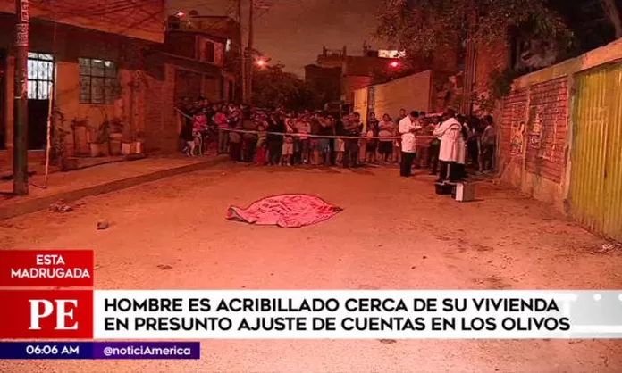 Los Olivos Hombre Fue Asesinado A Cuadras De Su Casa