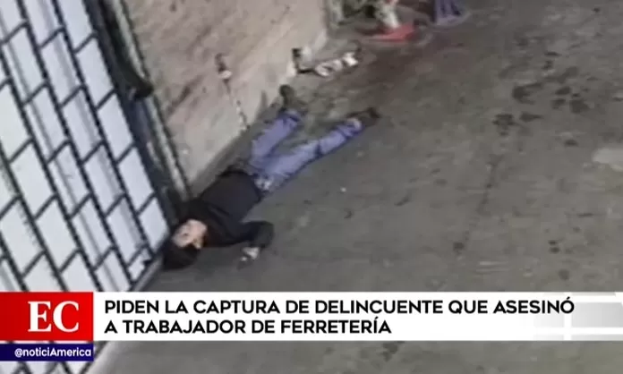 Piden captura de delincuente que asesinó a trabajador de ferretería