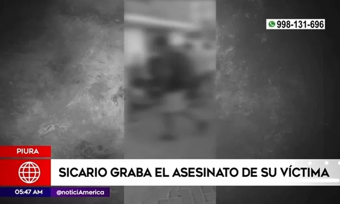 Piura Sicario Graba El Asesinato De Su V Ctima