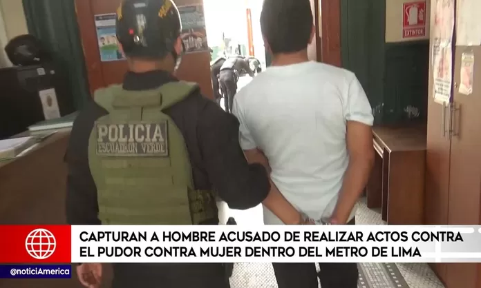 Policía capturó a hombre acusado de realizar actos contra el pudor