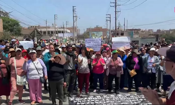 Huaura Pobladores Bloquean La Panamericana Norte