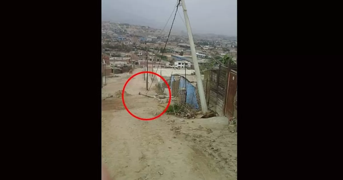 Puente Piedra Vecinos Temen Electrocutarse Con Cables De Poste Ca Do