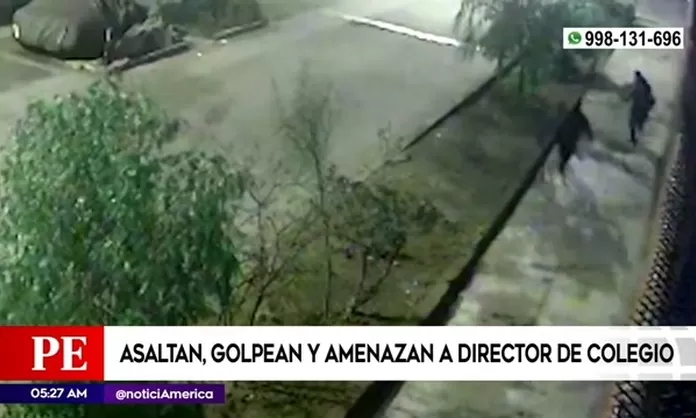 San Juan De Lurigancho Asaltan Golpean Y Amenazan A Director De Colegio