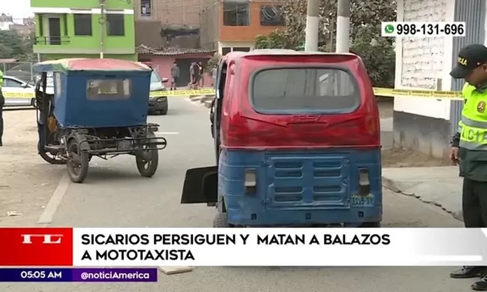 San Juan De Lurigancho Sicarios Persiguieron Y Asesinaron A Joven