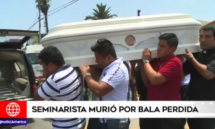 SJM joven seminarista murió tras recibir el impacto de una bala