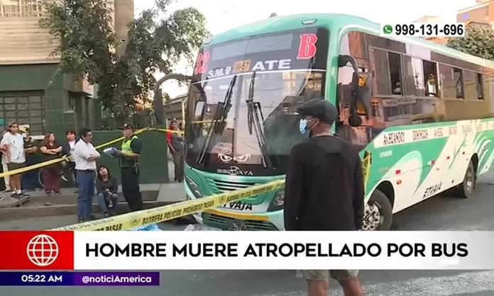 San Mart N De Porres Adulto Mayor Fue Atropellado Por Bus De