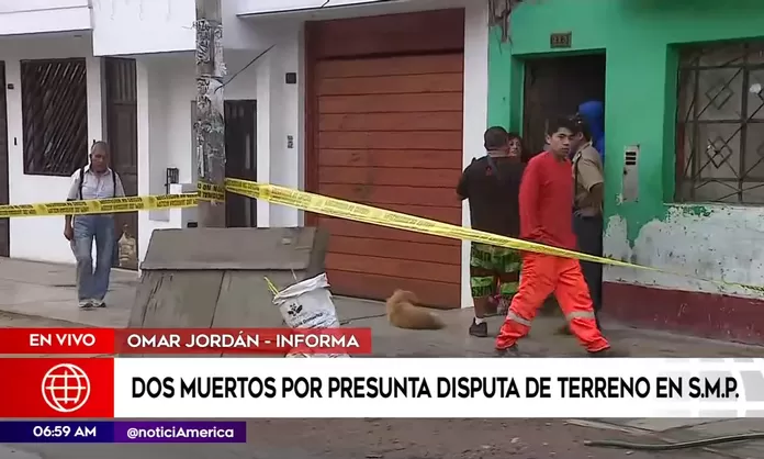 San Mart N De Porres Dos Muertos Tras Balacera Por Presunta Disputa De