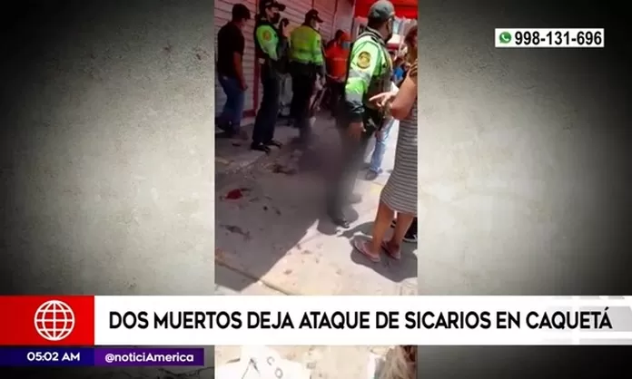 San Mart N De Porres Dos Muertos Deja Ataque De Sicarios En Caquet