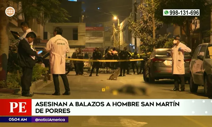 San Mart N De Porres Hombre Fue Asesinado A Balazos En Plena Calle