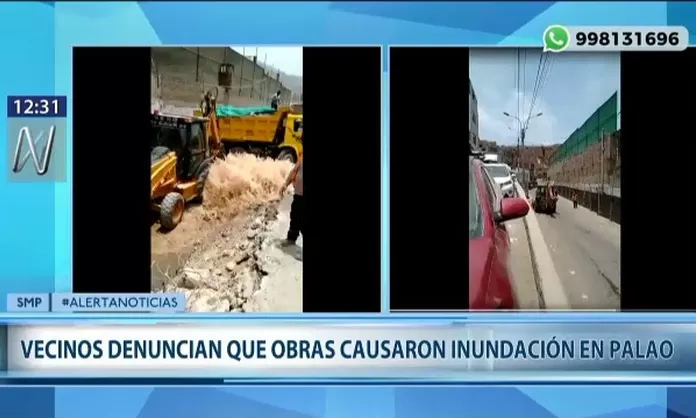 San Mart N De Porres Vecinos Denuncian Que Obras Causaron Inundaci N