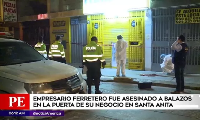 Santa Anita Empresario Ferretero Fue Asesinado A Balazos Am Rica