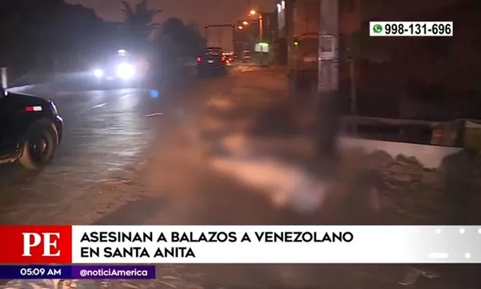 Santa Anita Venezolano Fue Asesinado A Balazos En Plena Calle