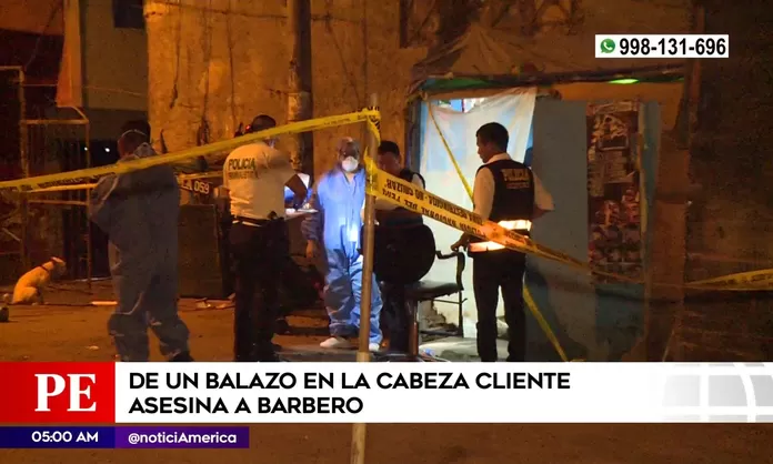 La Victoria Barbero Asesinado Por Cliente