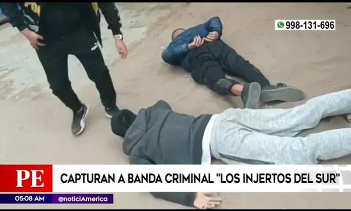 Villa Mar A Del Triunfo Capturan A Banda Criminal Los Injertos Del Sur