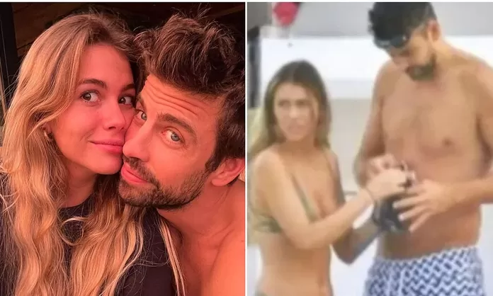 Clara Chía deslumbró con sexy bikini en sus vacaciones con Gerard Piqué