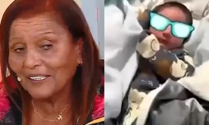 Doña Peta feliz con el hijo de Paolo Guerrero Tiene los ojos azules