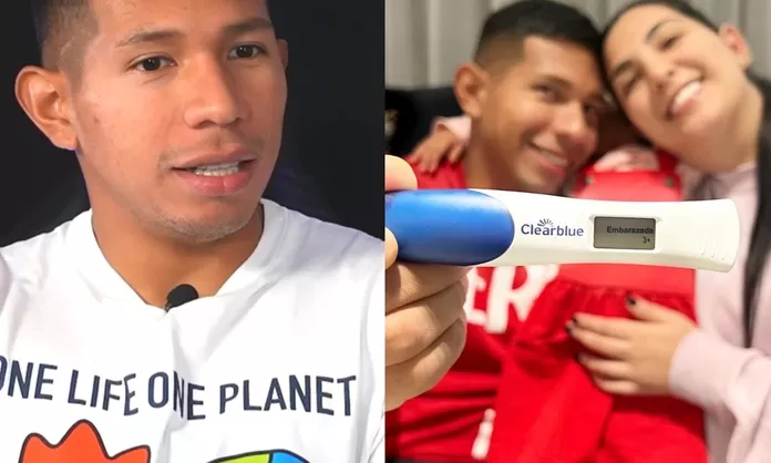 Edison Orejas Flores reveló sin querer el sexo de su segundo bebé