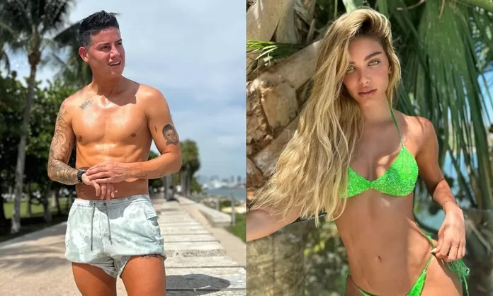 James Rodríguez encontró el amor en la ex de Nicky Jam