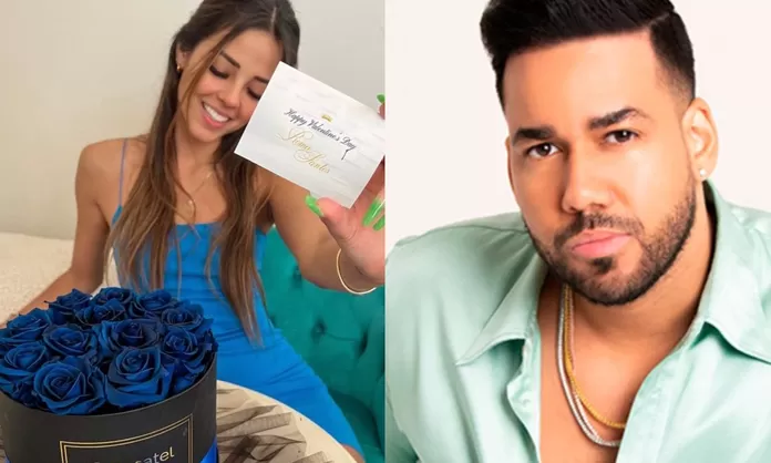 Luciana Fuster recibió romántico detalle de Romeo Santos por San Valentín