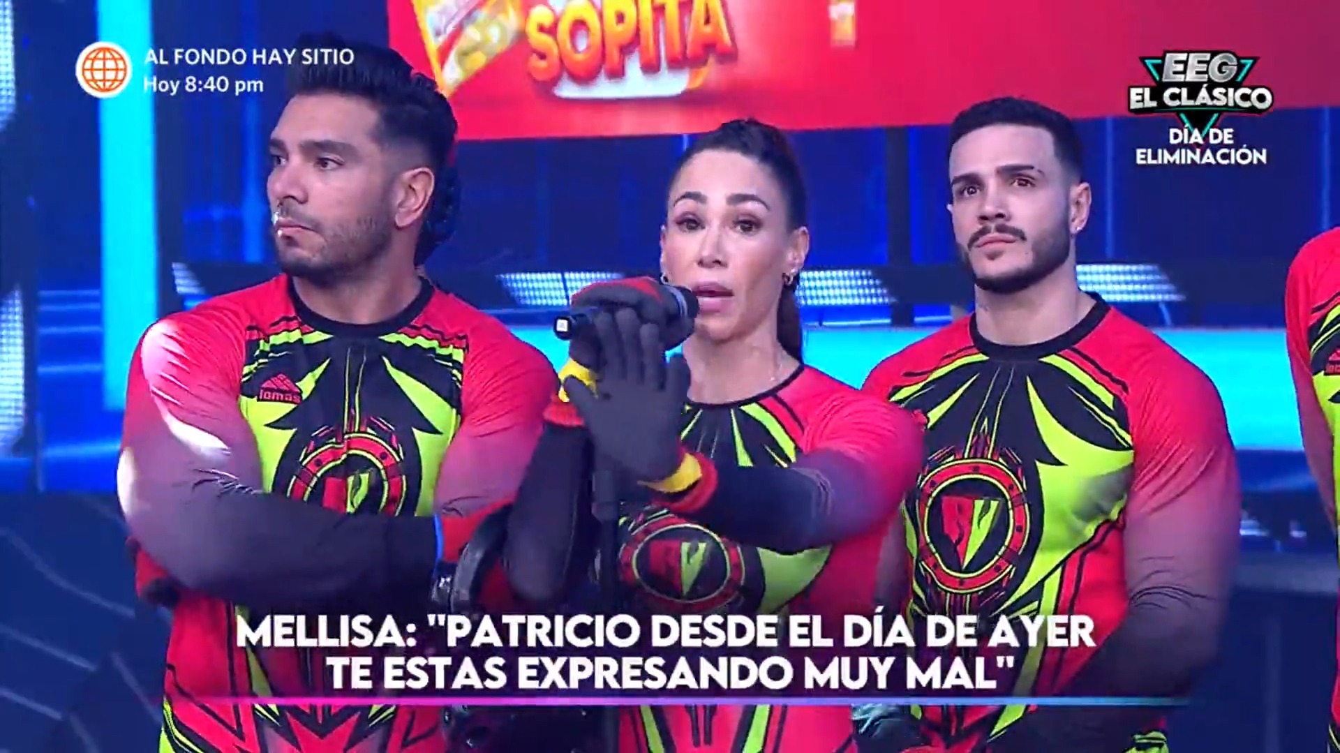 Melissa Loza cuadró a Patricio Parodi Eres una persona con mucho ego