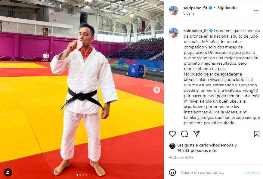 Said Palao Logra Ganar Medalla De Bronce En Campeonato Nacional De Judo