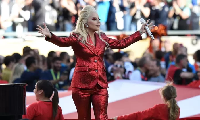 Super Bowl Lady Gaga Emocion A Fans Con Interpretaci N Del Himno