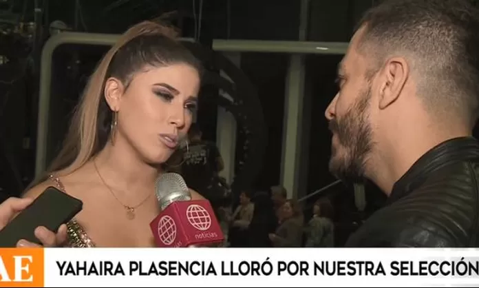 Yahaira Plasencia reveló que lloró tras derrota de Perú ante Francia