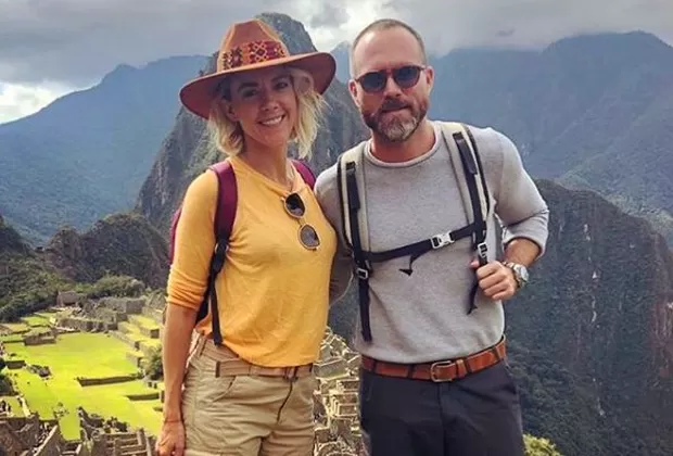 Los actores Fernanda Castillo y Erik Hayser se encuentran en Perú y así la pasan
