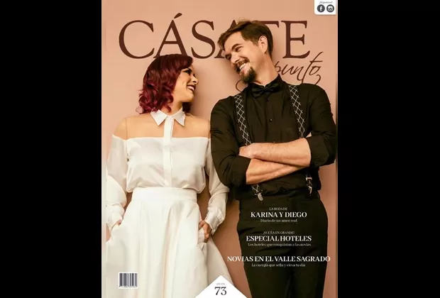 Los actores Karina Jordán y Diego Carlos Seyfarth anuncian su próxima boda
