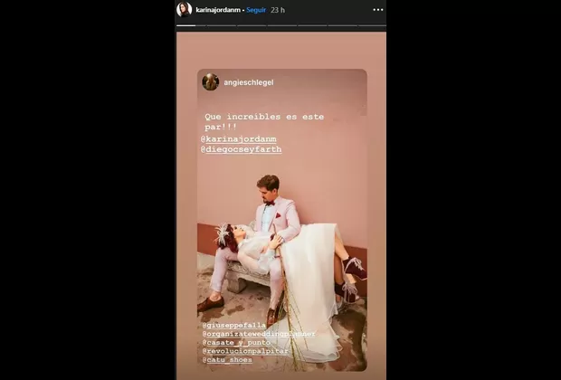 Los actores Karina Jordán y Diego Carlos Seyfarth anuncian su próxima boda